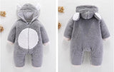 2019 Newborn Baby Winter Hoodie Clothes Polyester Infant Baby Girls Pink Climbing New Spring Outwear Rompers 3m-12m Boy Jumpsuit