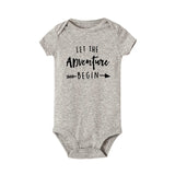 Let The Adventure Begin Baby Onesie Pregnancy Announcement Onesie Clothing Baby Boys Girls Bodysuit Jumpsuit Clothes Outfits