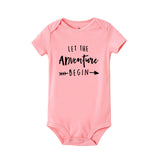 Let The Adventure Begin Baby Onesie Pregnancy Announcement Onesie Clothing Baby Boys Girls Bodysuit Jumpsuit Clothes Outfits