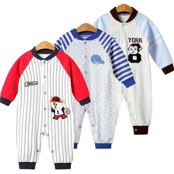 2019autumn style baby boy clothing sets cotton long sleeve infant baby boy clothes newborn baby rompers jumpsuit toddler outfits