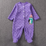 2019 Unisex Baby Romper Fleece Fabric Baby Boy Girl Clothes brands Newborn Baby Clothing infant Baby Jumpsuits Winter Romper