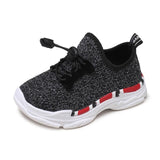 2019 spring new children's sports shoes fashion fly woven mesh kids' shoes original luminous casual shoes breathable non-slip