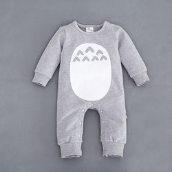 2019 Spring Autumn Newborn Baby Boy Romper Long Sleeve Jumpsuit Cartoon Animal Infant Overalls Babies Clothes Roupas De Bebes