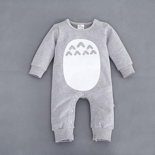 2019 Spring Autumn Newborn Baby Boy Romper Long Sleeve Jumpsuit Cartoon Animal Infant Overalls Babies Clothes Roupas De Bebes