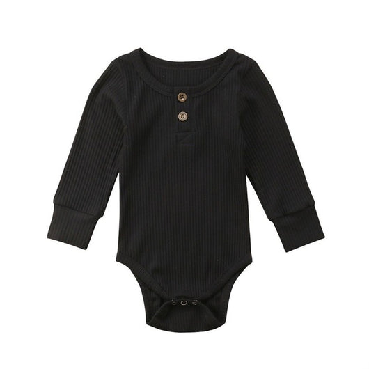 Newborn Baby Autumn Winter Clothes Knitted Romper 2019 NEW Infant Boy Girl Long Sleeve Solid Jumpsuit Playsuit Outfits 0-24M
