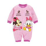 Mickey Baby Rompers Baby Boy Clothing Minnie Baby Girls Clothes Disney Kids Outfits New Fashion Infant Jumpsuit Roupas Bebes