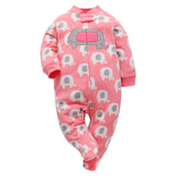 2019 Unisex Baby Romper Fleece Fabric Baby Boy Girl Clothes brands Newborn Baby Clothing infant Baby Jumpsuits Winter Romper