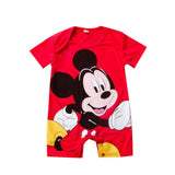 Newborn Mickey Baby Rompers Disney Baby Girl Clothes Boy Clothing Roupas Bebe Infant Jumpsuits Outfits Minnie Kids Christmas
