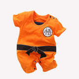 Infant Baby Girls Boys rompers Jumpsuit For Newborn Baby Dragon Ball Sun Goku Long and Short Sleeve Jumpsuits Baby Boy  Clothes