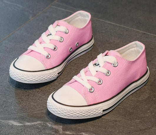 Kids's Shoes 2019 New Adult Canvas Shoes Kids Couple Fashion Leisure High Quality Wear Resistant Shoes Teenager Student Shoes