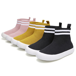 Kids' Lightweight Sock Sneakers, Breathable Walking Shoes, Soft Sole (Toddler/Little Kid)