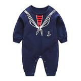 VTOM Baby Infant  Rompers Baby Boys Girls Long-Sleeved Rompers Cartoon Infant Jumpsuit  Baby Toddler Clothes BB8-2