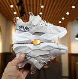 Kids' Spring Black Kids' Children Girls Shoes Loose Baby Fashion Sports Shoes Kids' Boys' White Tennis Shoes Race