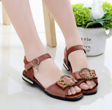 Summer children's sandals 2019 child beach shoes flats girls sandals Kids' fashionable princess shoes sandals