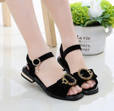 Summer children's sandals 2019 child beach shoes flats girls sandals Kids' fashionable princess shoes sandals