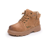 CNFSNJ Children's Martin Boots 2019 kids's Leather Boys Boot Autumn Girls sneakers British Style Single Winter Shoes 26-41