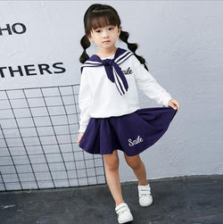 Children's Suit New Kids'Leisure Navy Class Clothes in Spring and Autumn of 2019 Two Kids' School Clothes