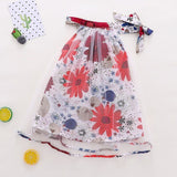 Baby Girl Clothes Newborn Sleeveless Floral Dress Summer Casual Fashion  Princess Party Pageant Tutu Dress Kids' Clothing