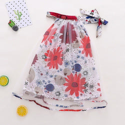 Baby Girl Clothes Newborn Sleeveless Floral Dress Summer Casual Fashion  Princess Party Pageant Tutu Dress Kids' Clothing