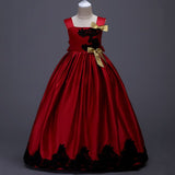 2-12Y Flower Girl Dress Summer Clothes Girl 2017 Kids Wedding Veil Dresses Kids's Party Wear Costume For Girl Children Clothing