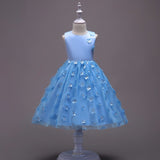 Flower Girl Dress Summer Clothes Girl 2018 Baby Girl Wedding Dresses Kids's Party Wear Costume For Girl Children Clothing