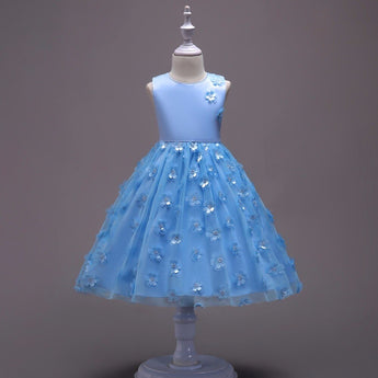 Flower Girl Dress Summer Clothes Girl 2018 Baby Girl Wedding Dresses Kids's Party Wear Costume For Girl Children Clothing