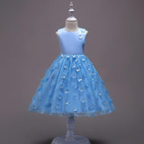 Flower Girl Dress Summer Clothes Girl 2018 Baby Girl Wedding Dresses Kids's Party Wear Costume For Girl Children Clothing