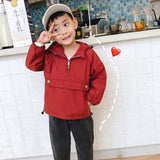 Boy's Autumn Jacket New Kids' Westernized Children's Spring and Autumn Outerwear, Korean Version Boy's Charge Kids Clothes