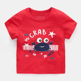 Hot Selling Newest Boys'Short Sleeve T-shirt New Kids' Clothes for Summer 2019 Girls'Babies' Half Sleeve Bottom Blouse