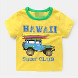 Hot Selling Newest Boys'Short Sleeve T-shirt New Kids' Clothes for Summer 2019 Girls'Babies' Half Sleeve Bottom Blouse