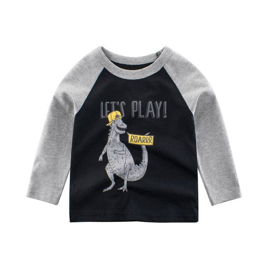 Children's Wear Wholesale Autumn Children's Clothing Boy's Long Sleeve T-Shirt Cotton Kids' Clothes