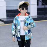 Children's Stormwear Boys'Spring Clothes 2019 New Kids' Korean Fashion Trench Clothes Children's Hat Coat