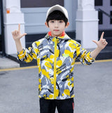 Children's Stormwear Boys'Spring Clothes 2019 New Kids' Korean Fashion Trench Clothes Children's Hat Coat