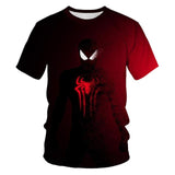 The boy's summer T-shirt, the new spider-man movie, the kids' T-shirt with 3D printed cool kids, are the short-sleeved clothes