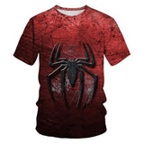 The boy's summer T-shirt, the new spider-man movie, the kids' T-shirt with 3D printed cool kids, are the short-sleeved clothes
