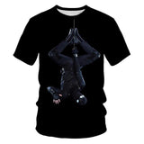 The boy's summer T-shirt, the new spider-man movie, the kids' T-shirt with 3D printed cool kids, are the short-sleeved clothes