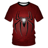 The boy's summer T-shirt, the new spider-man movie, the kids' T-shirt with 3D printed cool kids, are the short-sleeved clothes
