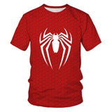 The boy's summer T-shirt, the new spider-man movie, the kids' T-shirt with 3D printed cool kids, are the short-sleeved clothes