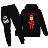 La Casa De Papel Kids's T Shirts shorts 2pcs sets Money Heist Hipster Cotton House Paper Tee T-Shirts Clothes Hoodies sweatshirt