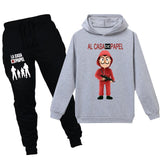 La Casa De Papel Kids's T Shirts shorts 2pcs sets Money Heist Hipster Cotton House Paper Tee T-Shirts Clothes Hoodies sweatshirt