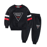 children's new style clothing autumn winter kids' suit boy sports suit baby clothes two-piec kids clothes boys