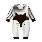 New Newborn Rompers Baby boys girls Jumpsuit Spring Autumn Winter Toddler Cartoon Long Sleeve Cotton Climbing Baby Clothes 3-12M