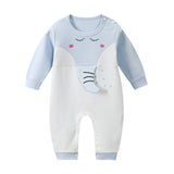 New Newborn Rompers Baby boys girls Jumpsuit Spring Autumn Winter Toddler Cartoon Long Sleeve Cotton Climbing Baby Clothes 3-12M