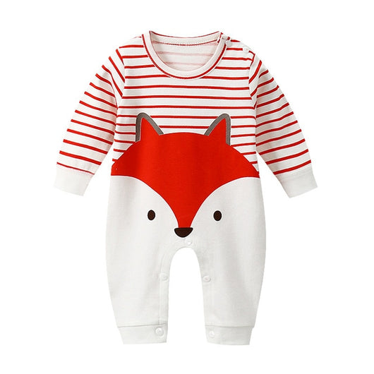 New Newborn Rompers Baby boys girls Jumpsuit Spring Autumn Winter Toddler Cartoon Long Sleeve Cotton Climbing Baby Clothes 3-12M