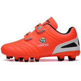 SIZE27  39  Kids' Outdoor Soccer Shoes, Children Training Football Boots, Boys Girls Turf Racing Soccer Boots