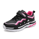 2019 Autumn Casual Shoes for Kids Girls Breathable Sports Running Sneakers Children's Pink Black Kids' Sneakers Running Trainers