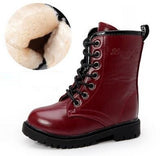 New winter girl's boots slipproof waterproof shoes snow boots baby girls' winter warm shoes children's boots kids' shoes 16941