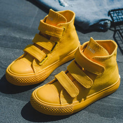 RUIFF magic tape high top kids' shoes kids boys skate little girl shoes sport shoes green boys kids sneakers children's shoes