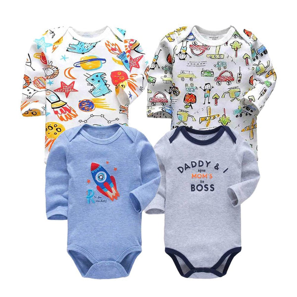 0-2 years Jumpsuit For Newborns Baby Romper Long Sleeve Costume Cotton toddler Baby Boys Clothes Overalls for children