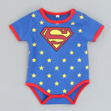 2018 Summer Newborn Baby Girl Clothes Cartoon Baby Boy Rompers Spiderman Batman Unisex Baby Rompers Cartoon Animal Clothing Set